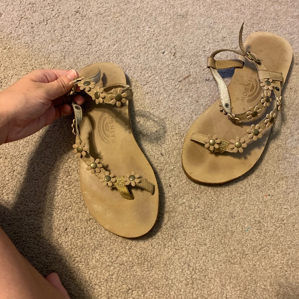 Rainbow sandals
